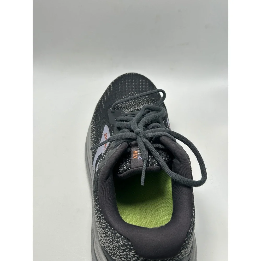 Brooks Ghost Max 2 Running Shoes Womens 7.5 Wide D Black Grey Cushion